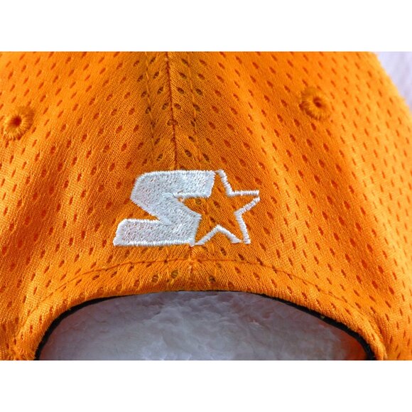 University Of Tennessee Vols Orange Mesh Baseball Cap By Starter - Picture 7 of 8